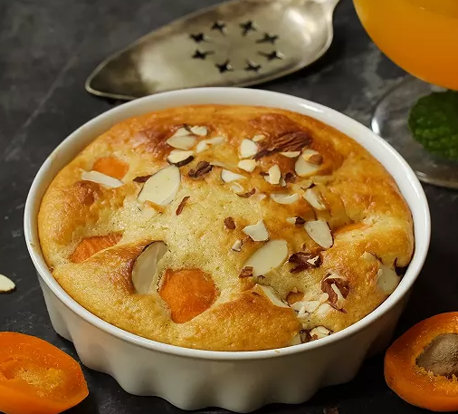 Clafoutis aux amandes et abricots