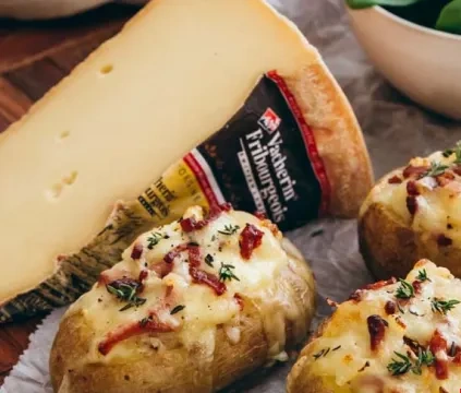 Pommes de terre au Vacherin Fribourgeois AOC